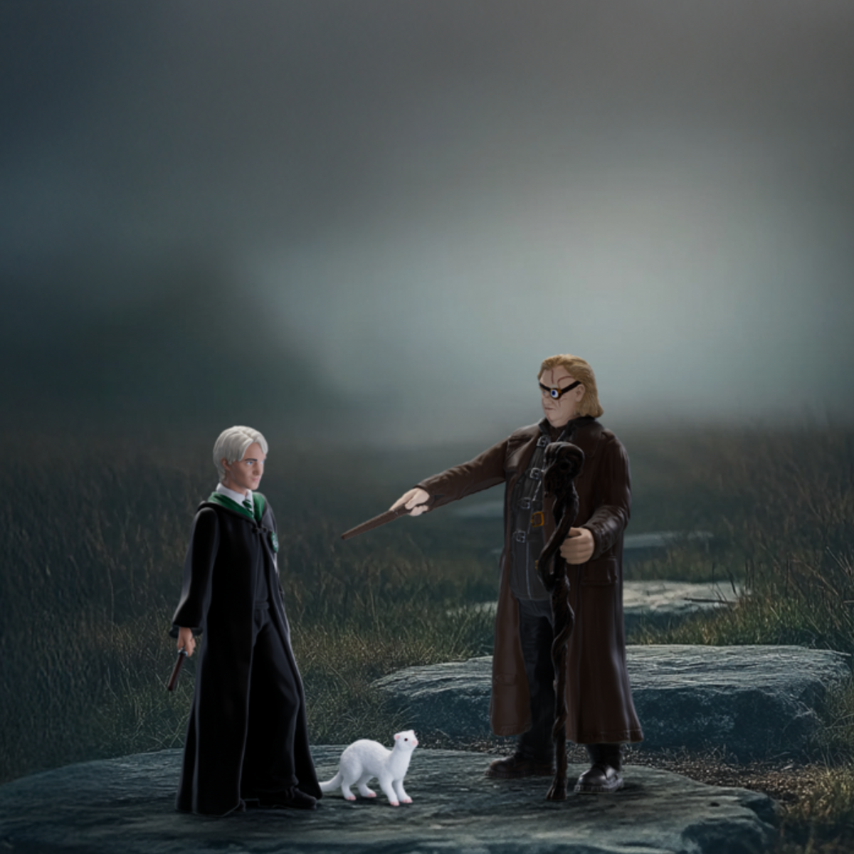 Malocchio Moody e Draco Malfoy™ con furetto