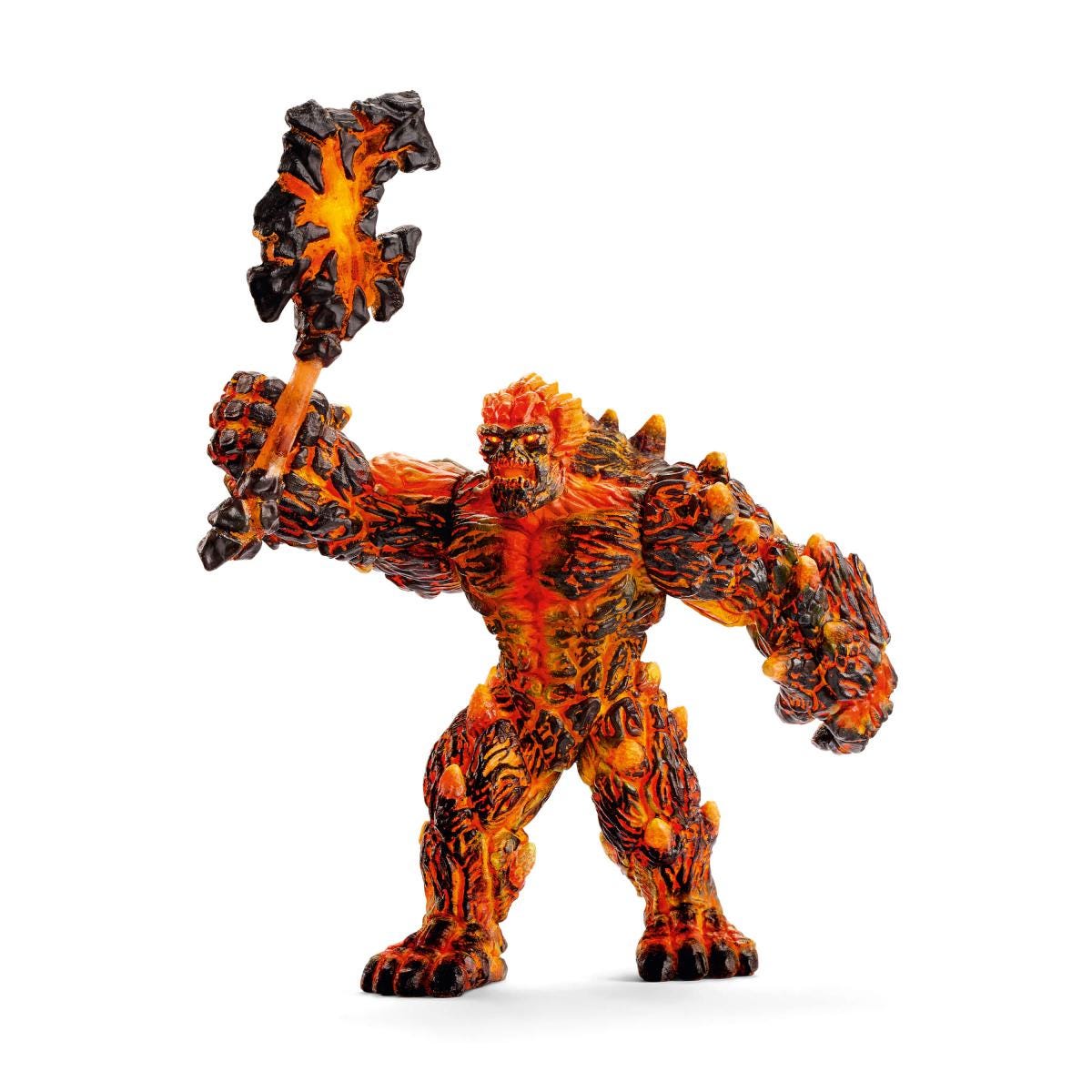 Golem di lava con arma