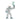 Eismonster mit Waffe