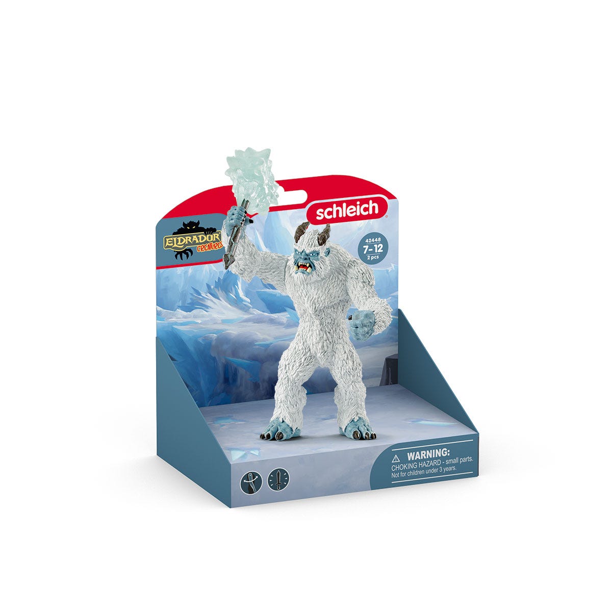 Eismonster mit Waffe