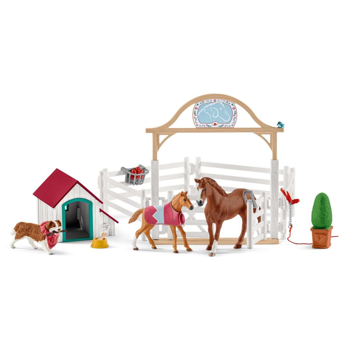 HORSE CLUB Hannahs Gastpferde mit Hündin Ruby