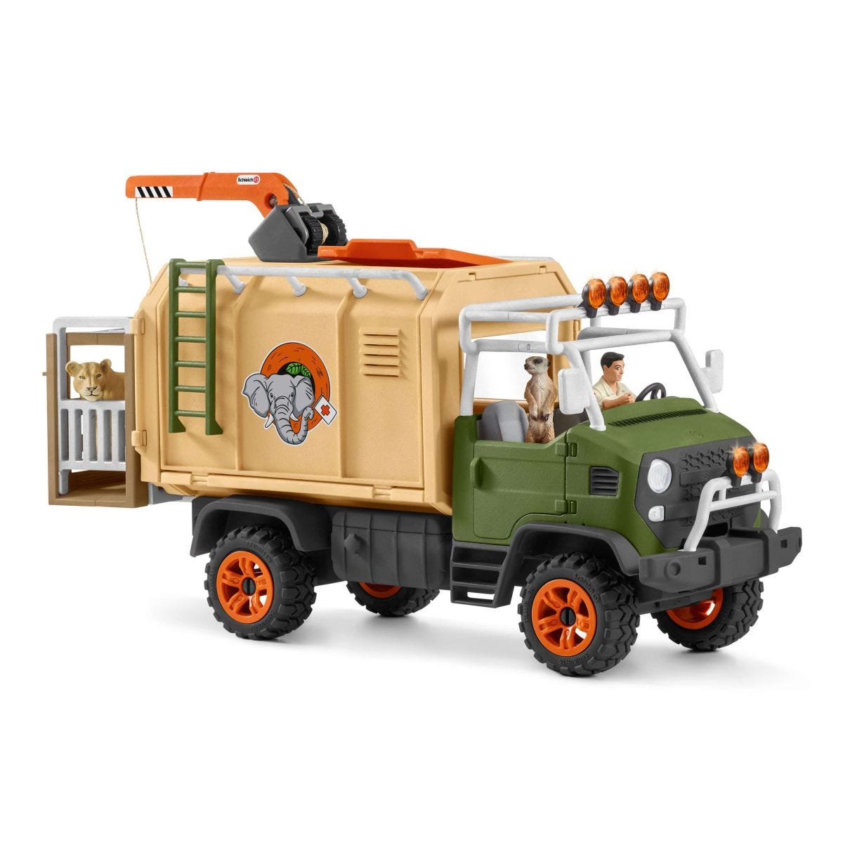 Großer Truck Tierrettung