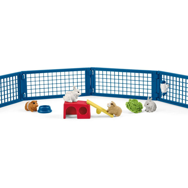 Maison pour lapins et cochons d’Inde