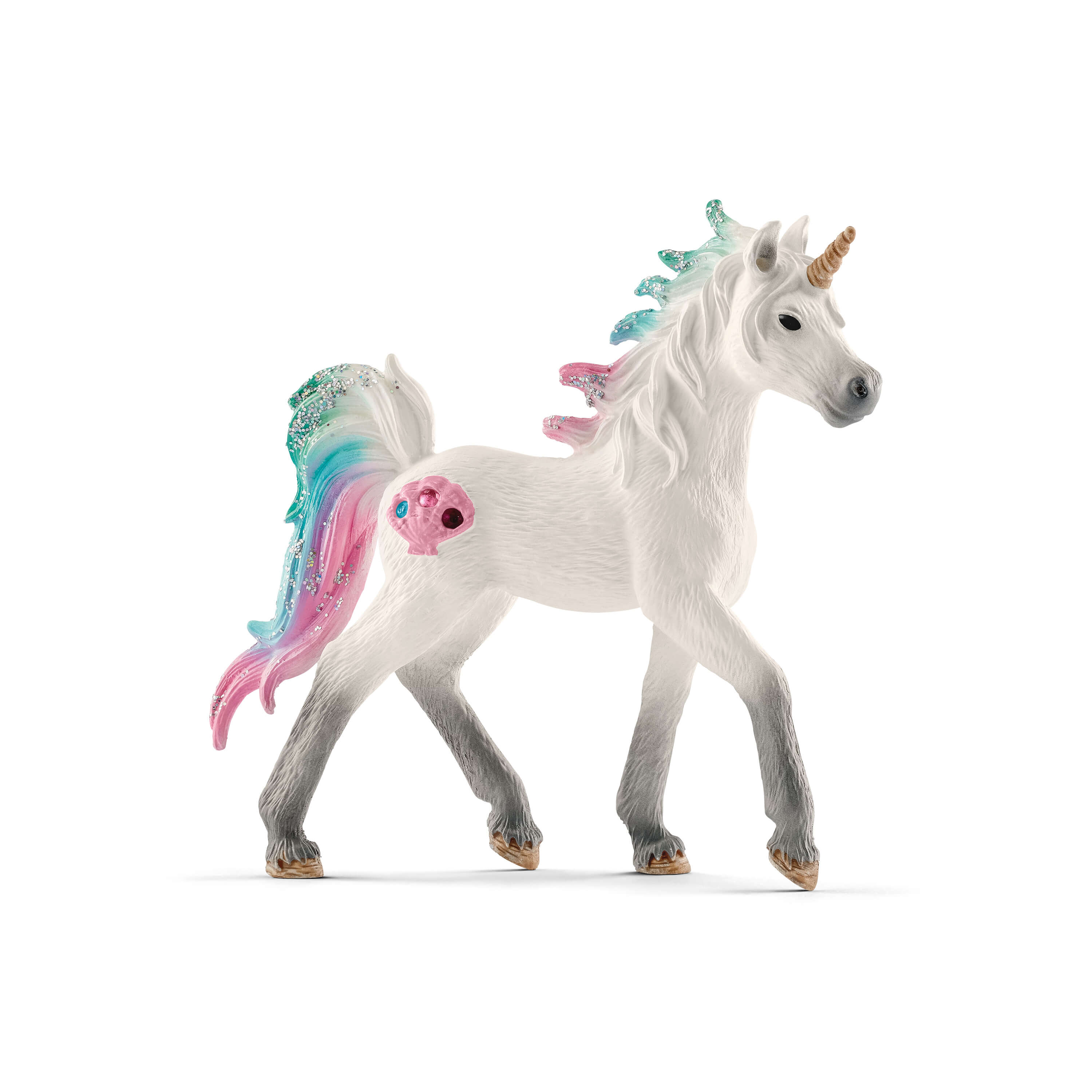 Sea unicorn, foal