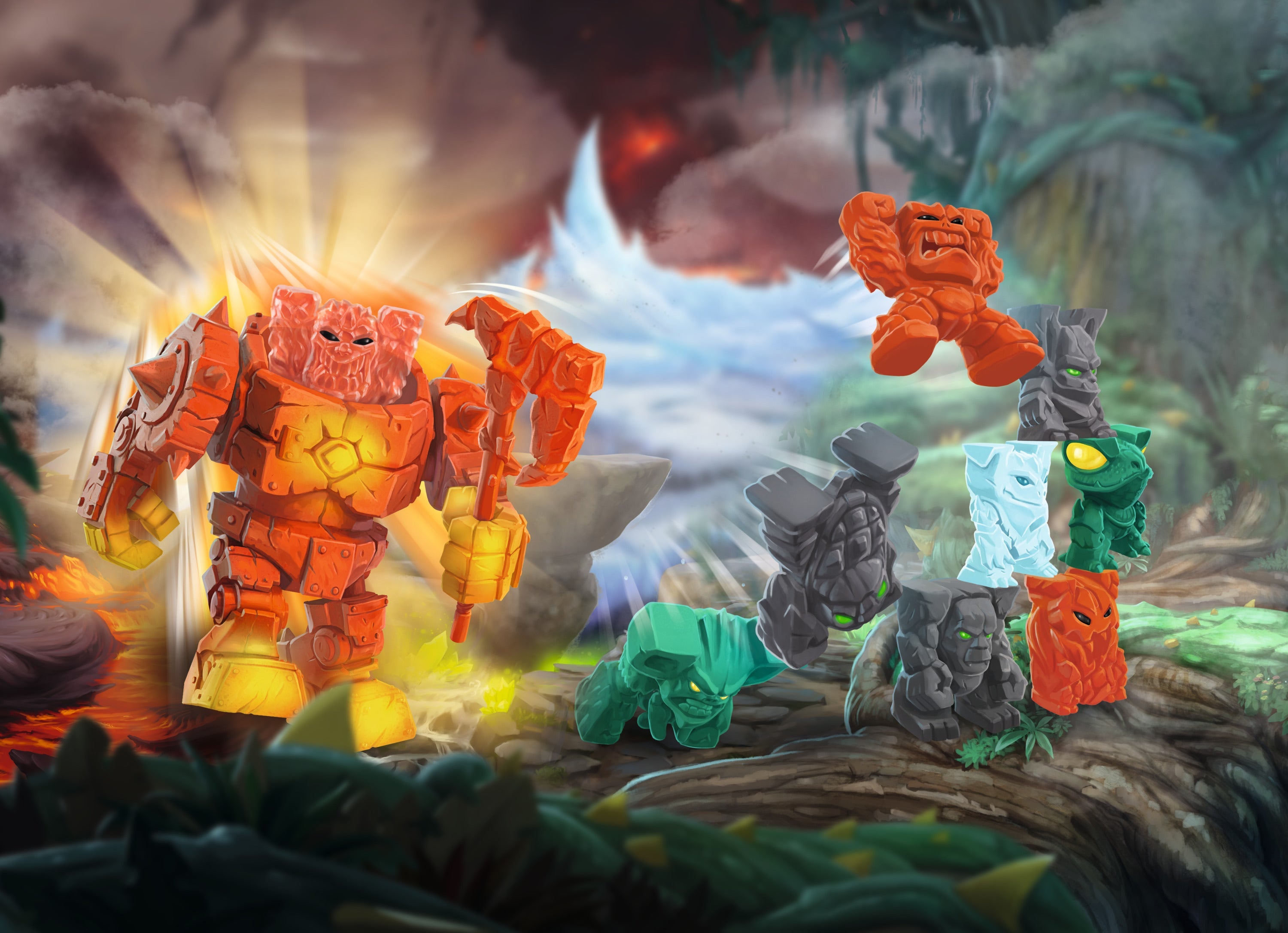 Lava-Roboter