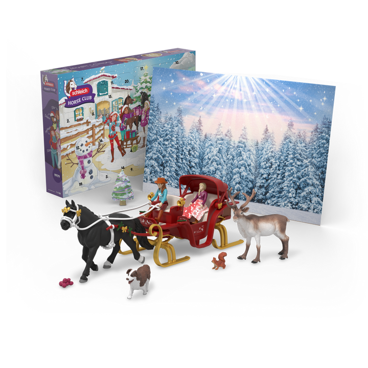 Großer Adventskalender HORSE CLUB 2025  - Weihnachtliche Schlittenfahrt